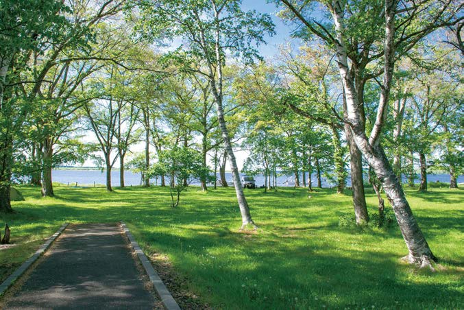 女満別湖畔キャンプ場