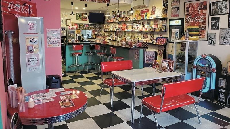 DINER GIBSON の店内