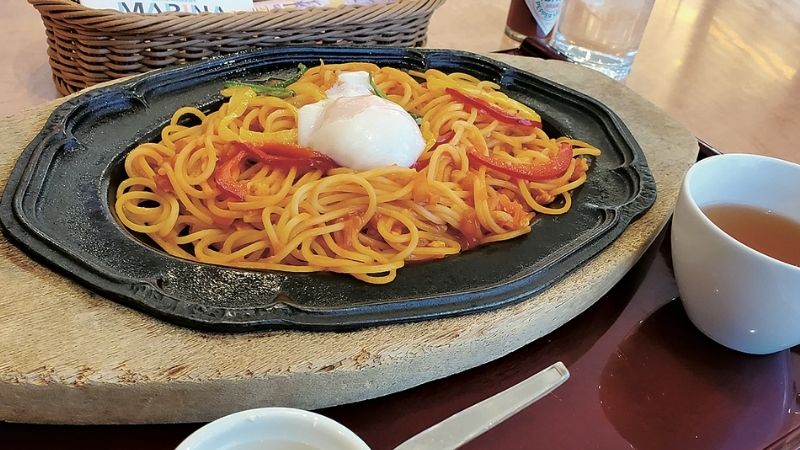 ホテルオホーツクパレスカフェ&レストランマリーナ のナポリタン